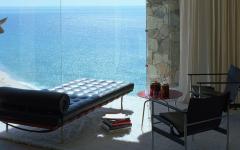 La magnifique vue sur mer a été mise en valeur dans toutes les pièces où elle pouvait être observée magnifique vue sur la mer villa de luxe