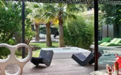 terrasse en bois exotique luxe