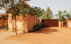 entrée villa de vacances luxe sénégal
