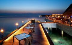 ambiance romantique exotique vacances maldives