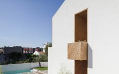 vue de côte maison d'architecte