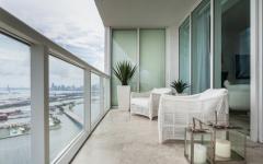 balcon luxe appartement mer