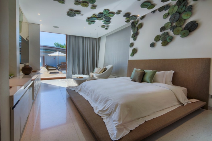 Suite « Lotus » de cette villa à louer pour des vacances exotiques suite design luxe iniala resort