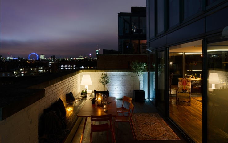 terrasse luxe loft de ville