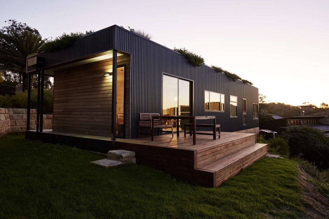 chemin le tour de la maison en bois durable maison éco