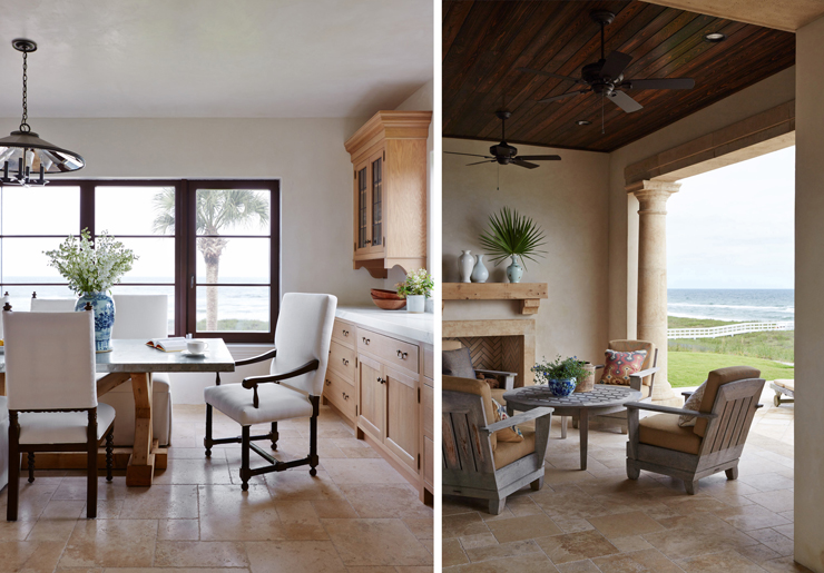 Possibilité de prendre le repas à l’intérieur ou à l’extérieur belle résidence de vacances outdoor