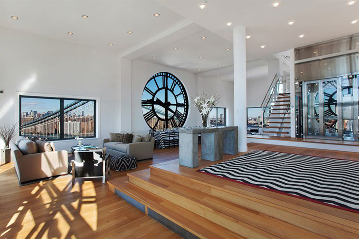 pièce de vie principale appartement de prestige