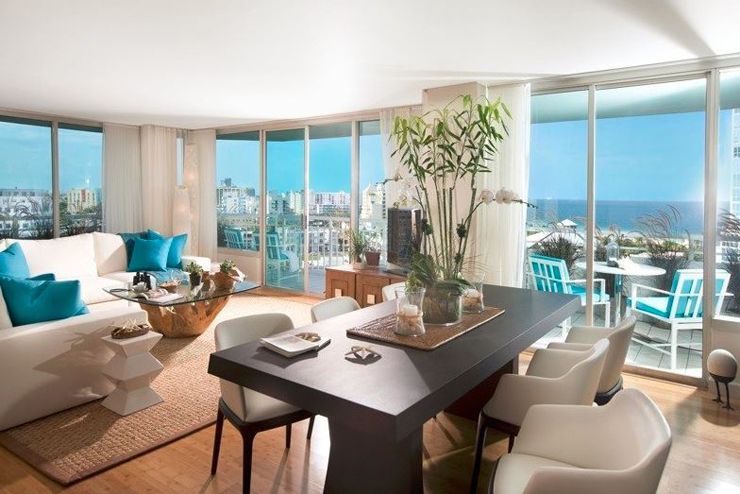 vue mer sur floride appartement vacances luxe