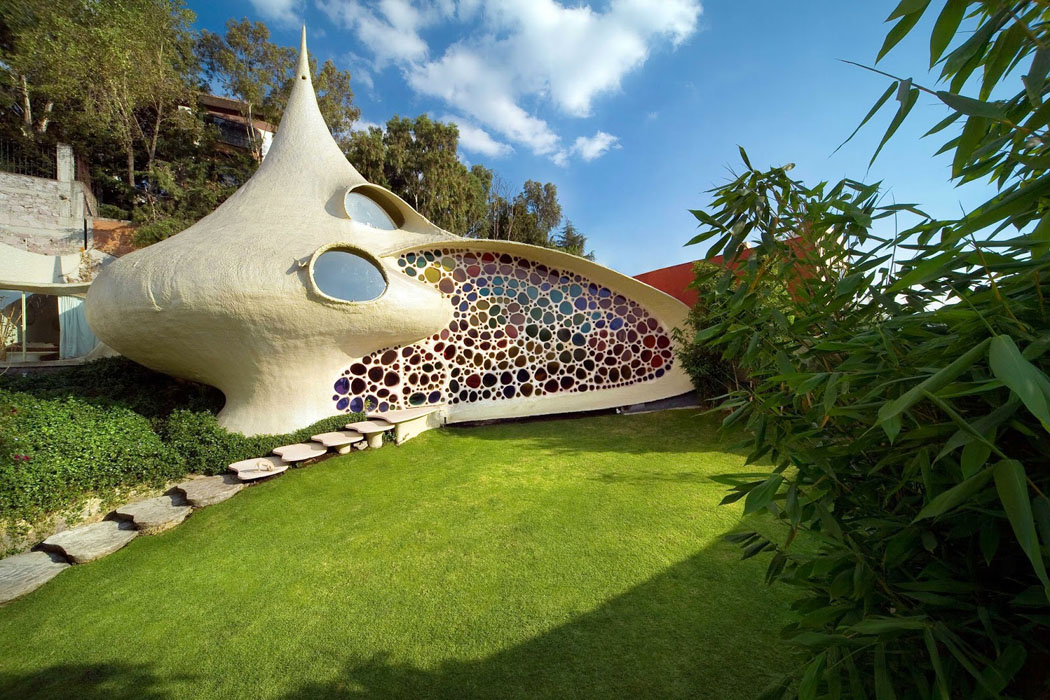 maison originale bio architecture nautilus coquillage