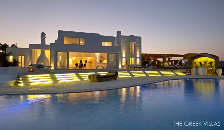 Vacances en Grèce dans une ville de luxe villa de location vacances en grece