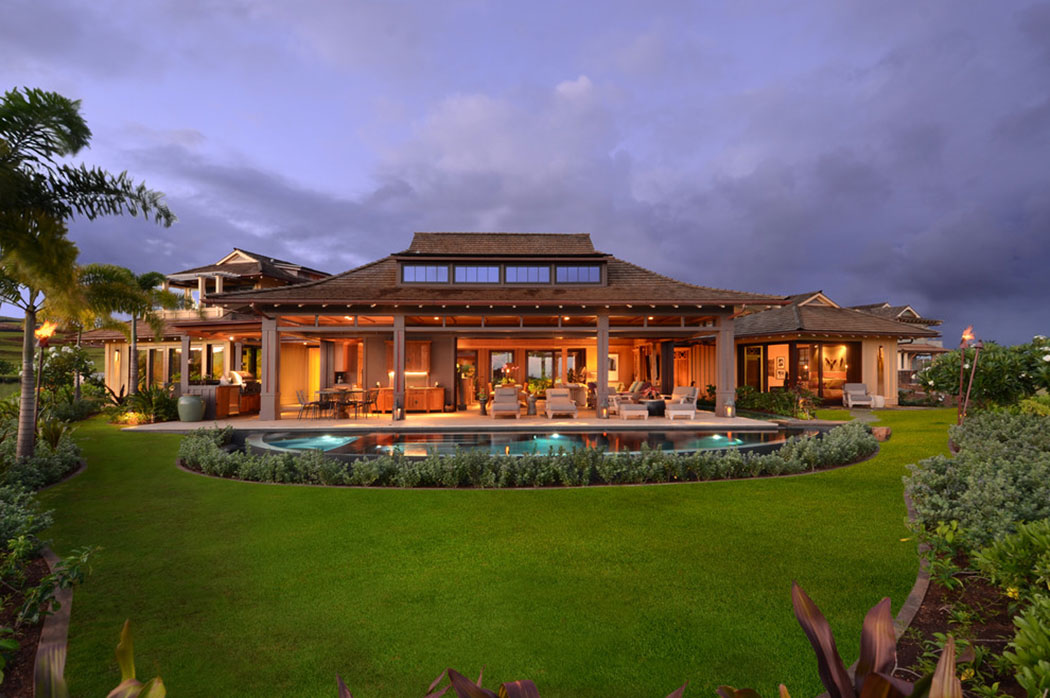 Villa de rêve dans un coin paradisiaque pour une vie heureuse en famille maison tropicale de luxe