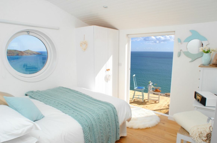 Vue sur l’océan et accès sur la terrasse depuis la chambre chambre vue sur l'océan villa à louer