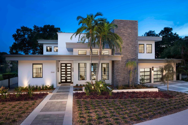 belle résidence contemporaine en Floride