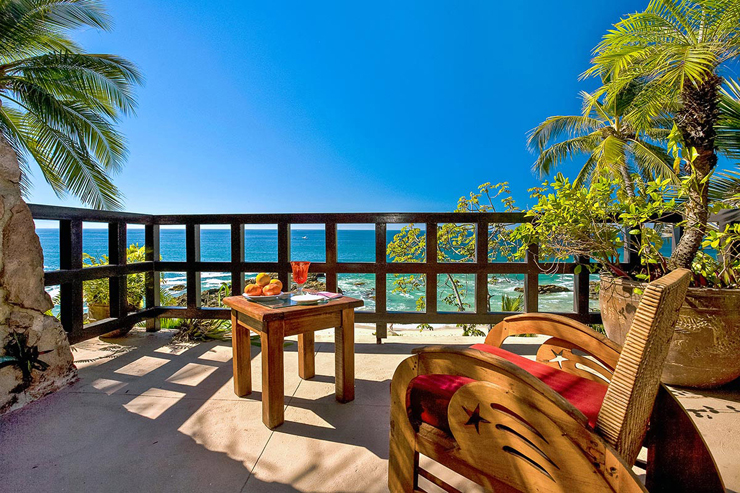 Vue panoramique sur l'océan villa à louer